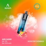 Carton de Puff Adalya 16000 – Vente Uniquement en Lot de 200 Unités (Minimum de Commande)