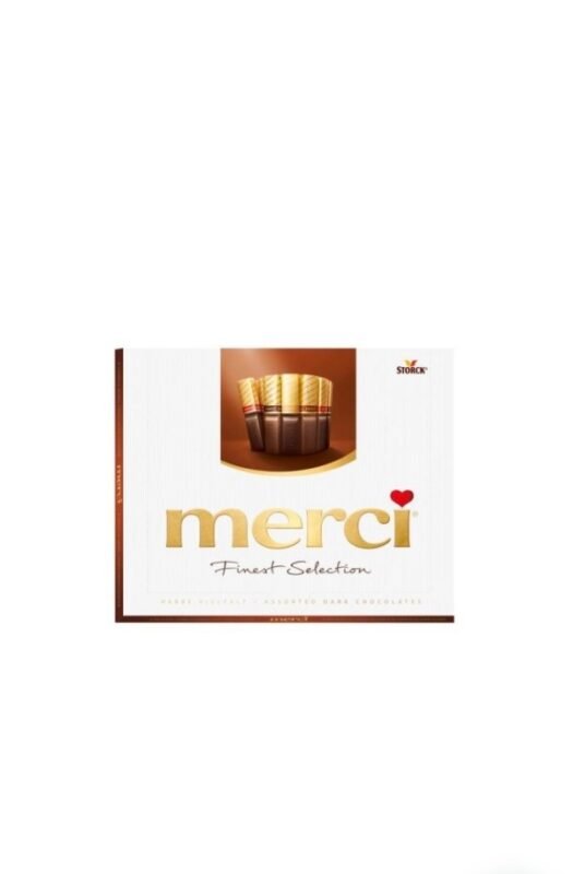 merci Assortiment de Chocolats Noirs 250g