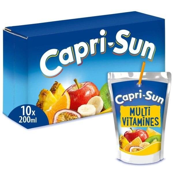 Palete Capri-Sun Multivitamines – Pack 10x20cl Palete Capri-Sun Multivitamines – Pack 10x20cl