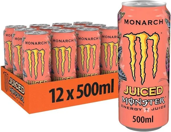 Palete Monster Energy Juiced Monarch 500ml