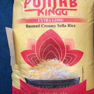 Palete Arroz Basmati do Punjab TAUREAU AILE 500g
