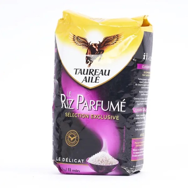 Palette Riz parfumé basmati & indica – TAUREAU AILE – 500g